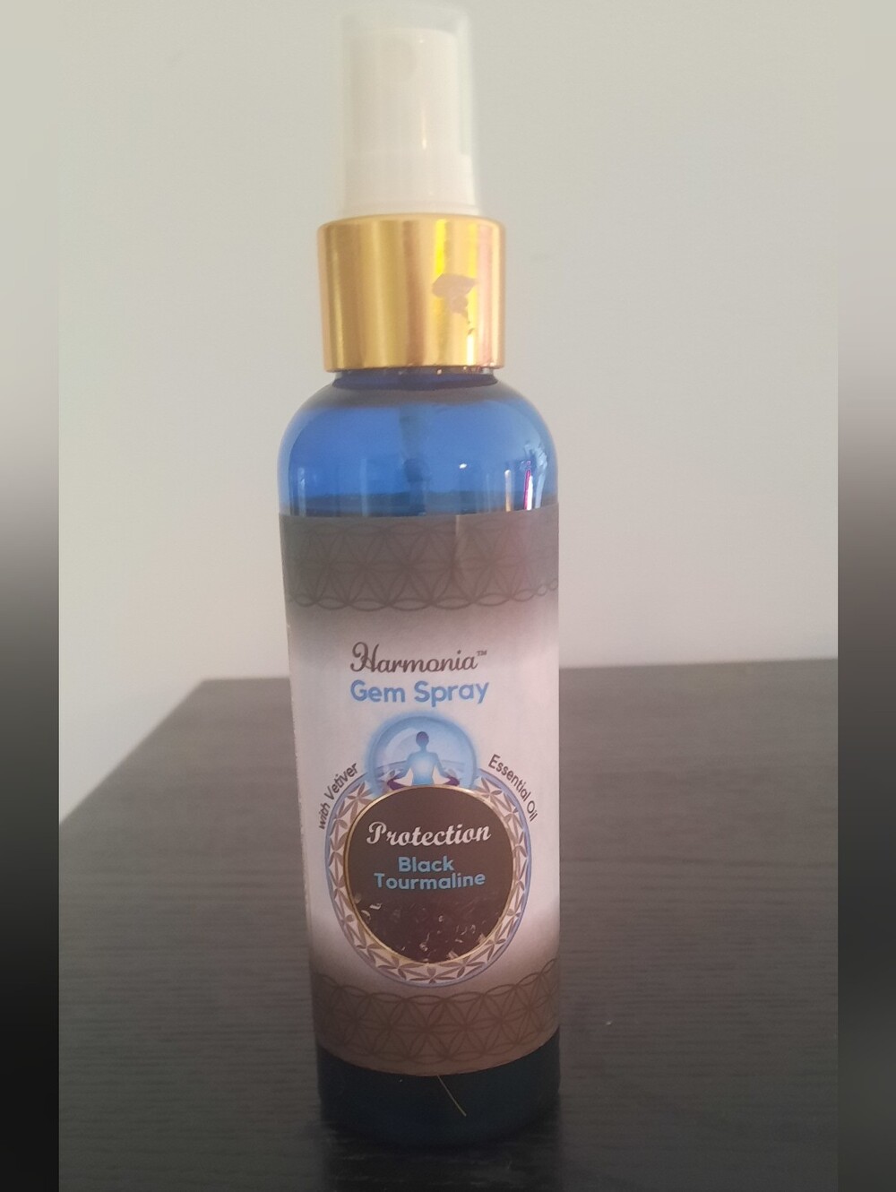 Harmonia Gem Spray - Protection Black Tourmaline (Blue)